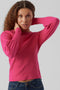 VERO MODA VMHOLLYKARISPUFF LS O-NECK PULLOV GA BOO Dames Trui - Maat XL - Viscose/Polyester/Nylon