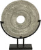 Non-branded Ornament Laza 42 X 48,5 Cm Steen/staal Grijs