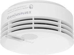 Hekatron Genius Plus X (2020) - Draadloze rookmelder - Slimme communicatie met smartphones - Wit
