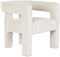 Home ESPRIT - Armstoel - Scandi ontwerp - Wit 67 X 61,5 X 67,5 CM