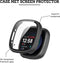 Bumper Screen Protector Set Geschikt Voor Fitbit Versa 4 - 360 Graden Bescherming - Transparant