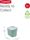 Curver Ready to Collect - Prullenbak - 5L - Groen/Lichtgrijs