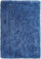 CIDE - Shaggy vloerkleed - Blauw - 160 x 230 cm - Polyester