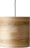 Bloomingville - Hanglamp - Fineer - Beige/Naturel