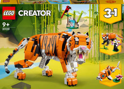 LEGO Creator 3-in-1 - Grote Tijger 31129 - 3 modellen - inclusief rode vogel