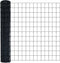 vidaXL - Euro - Schutting - Grijs - 1.2x25 - m - Staal