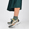 PS Poelman Carocel - Dames Runner Sneakers - Imitatie Leren Suède - Groen Beige Multi - Maat 39