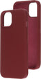 Mobiparts iPhone 14 - Silicone Cover - Krasbestendig - Plum Red