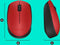 Logitech M171 - Draadloze Muis - 10 meter bereik - Rood