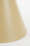 Mica Decorations Celise - Bijzettafel - H44 x Ø59 cm - Metaal - Beige