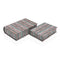 Decoratieve Doos Versa Canvas Hout MDF Boek