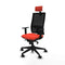 Bureaustoel Piqueras y Crespo 1D066N2 Donker oranje