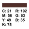 Superior Achtergrondpapier 20 Coco Brown 1,35 x 11m