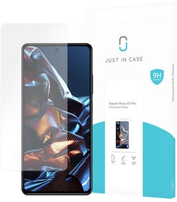 Just in Case Poco X5 Pro - Screenprotector - Hoogwaardige bescherming