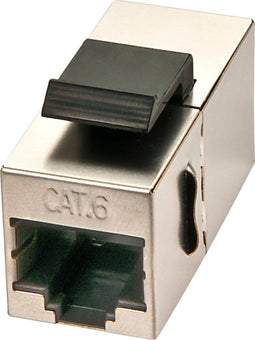 Cat.6 STP RJ45 dubbele koppeling Keystone Classic
