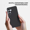 Podec Samsung Galaxy S25 - Anti-Shock Telefoonhoesje - Zwart (1x)