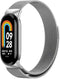 iMoshion Bandje Geschikt voor Xiaomi Smart Band 8 - iMoshion Milanees magnetische band - Zilver