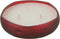 J-Line geurkaars M-Chic - glas - rood - small - 35U
