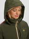 Burton Keelan - Dames Ski jas - Slim-fit puffy - Groen (XS)