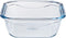 Pyrex Cook & Go - Schaal Vierkant Borosilicaatglas - 2.70 l - (2 stuks)