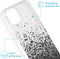 iMoshion Hoesje Geschikt voor iPhone 13 Hoesje Siliconen - iMoshion Design hoesje - Zwart / Transparant / Splatter Black