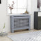 vidaXL Radiatorombouwen 2 st 152x19x81.5 cm MDF wit