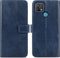 iMoshion Hoesje Geschikt voor Oppo A15 Hoesje Met Pasjeshouder - iMoshion Luxe Bookcase - Donkerblauw