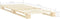vidaXL - Bedframe - pallet - massief - grenenhout - 100x200 - cm