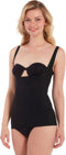 MAGIC Bodyfashion Maxi Sexy - Wear Your Own Bra Topje - Verstelbare schouderbandjes - Zwart Dames M