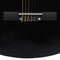 vidaXL - Gitaar - cutaway - met - equalizer - 6 - snaren - western - klassiek - zwart