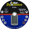 InterDynamics 391125 Diamantdoorslijpschijf - 125 x 22,23 x 3mm - metaal