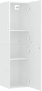 vidaXL - Tv-meubels - 2 - st - 30,5x30x110 - cm - bewerkt - hout - wit