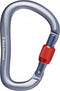Black Diamond Rocklock HMS karabiner met vlotte schroefsluiting zwart