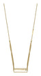 Esprit ESNL00351342 - Choker - Goudkleurig met zirkonia - 42cm + 3cm verlengstuk