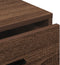 vidaXL - Dressoir - Bruin - Eiken - 40x41x75 - cm - Gemaakt - Hout