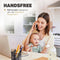 Vulpes Goods® BabyCare - Elektrische Draadloze Borstkolf - Handsfree - BPA-Vrij - Premium White & Gold PRO