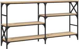 vidaXL - Wandtafel - 150x29x76,5 - cm - bewerkt - hout - sonoma - eikenkleurig