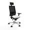 Bureaustoel met hoofdsteun Piqueras y Crespo 3D086N1 Wit
