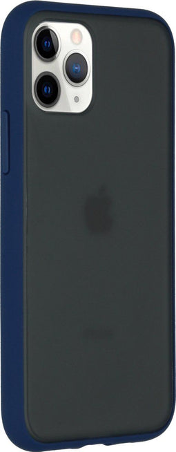 iMoshion Hoesje Geschikt voor iPhone 11 Pro Hoesje - iMoshion Frosted Backcover - Blauw