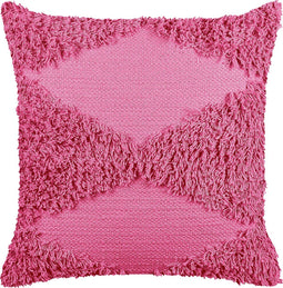 RHOEO - Sierkussen - Roze - 45 x 45 cm - Katoen