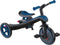 Globber Explorer Trike - Driewieler 4in1 met duwstang - Blauw