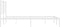 vidaXL - Bedframe - met - hoofdbord - metaal - wit - 200x200 - cm