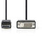 Nedis N CCGP37200BK20 - Kabel DisplayPort naar DVI-D 2 m - Zwart