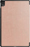 3-Vouw sleepcover hoes - Geschikt voor Lenovo Tab P11 / P11 Plus - Rose Goud