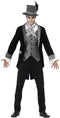 Dark Hatter - Halloween Kostuum Heren - Jas Shirt met gilet - Zwart