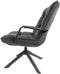 Fauteuil Dorus Arm Adore Velvet - Dark Grey 10