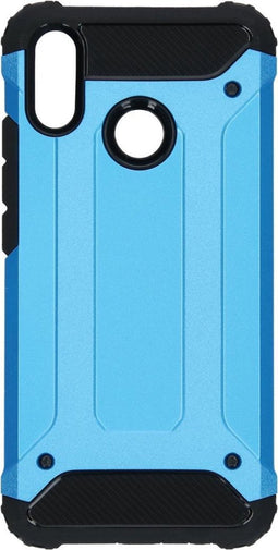 iMoshion Hoesje Geschikt voor Huawei P Smart Plus Hoesje - iMoshion Rugged Xtreme Backcover - Lichtblauw