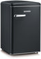 Severin RKS 8832 - Retro Koelkast met Vriesvak - 106 liter - Mat Zwart