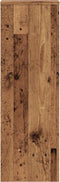 vidaXL - Plantenstandaard - 33x33x100 - cm - bewerkt - hout - oud - houtkleurig