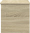 vidaXL - Opbergbox - 60x35x35 - cm - bewerkt - hout - sonoma - eikenkleurig
